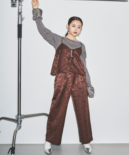 tarin arin スラックス パンツ 「150cm前後の小柄さんサイズ