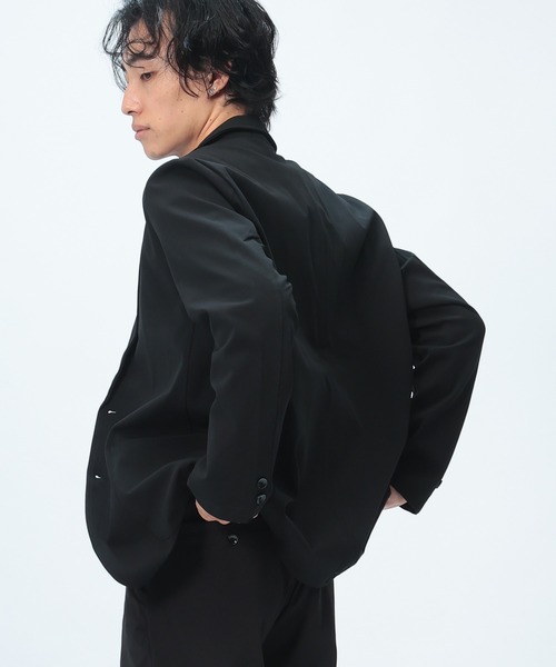 Fathersons ブラック　フォーマル　スーツ　セットアップ　ストレッチ セレモニースーツ セットアップ メンズ : ZOZOTOWN Yahoo!店 - 通販