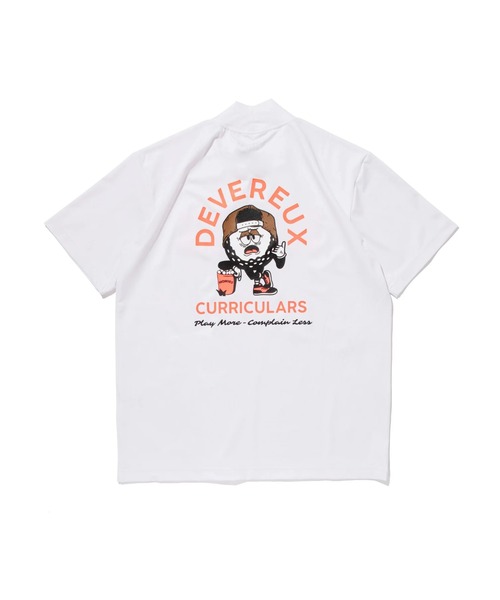【美品】DEVEREUX GOLF モックネックシャツ　Mサイズ DEVEREUX GOLF tシャツ ホーミーモックネックTシャツ メンズ