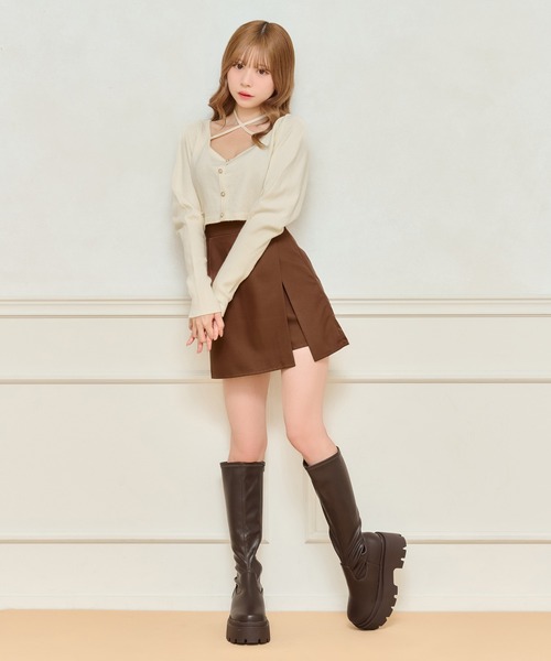 apres jour（アプレジュール） スカート アソートスリットミニスカート