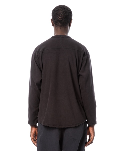 SANDINISTA POLARTEC® Fleece Pocket Top 黒 Sandinista（サンディニスタ） POLARTEC(R) Fleece Pocket Top