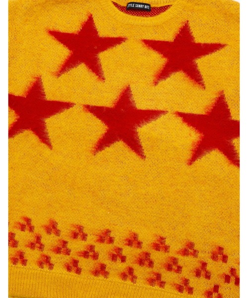 ニット セーター /Little Sunny Bite/star knit top レディース メンズ Little sunny bite ニット セーター /Little Sunny Bite/star