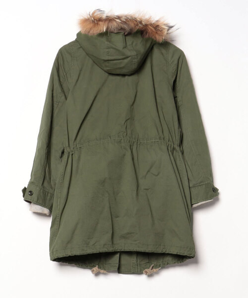 「ADAM ET ROPE'」 モッズコート 36 グリーン レディース_画像2