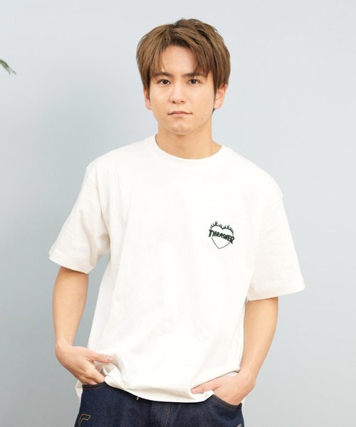THRASHER（スラッシャー） tシャツ 「ムラサキスポーツ限定」THRASHER
