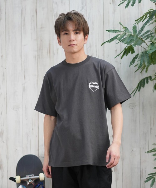 THRASHER（スラッシャー） tシャツ 「ムラサキスポーツ限定」THRASHER