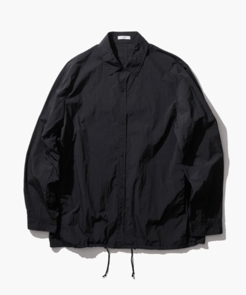 ATON ブルゾン アウター (エイトン) HAND DYED NYLON | SHIRT JACKET 