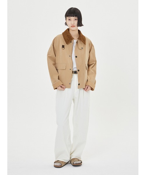 バブアー　スペイ　ピーチスキン　Mサイズ SPEY / スペイ】ピーチスキン コットン ショートレングスブルゾン