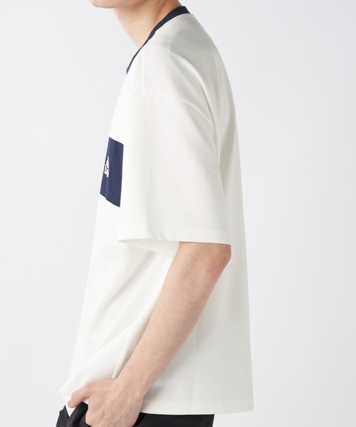 Kappa tシャツ 「ユニセックス」 カラーブロック切替半袖Tシャツ