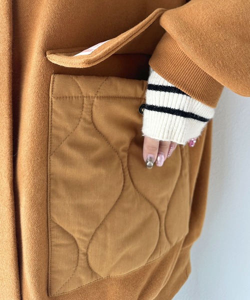 「Java」 ブルゾン LARGE ブラック レディース_画像9