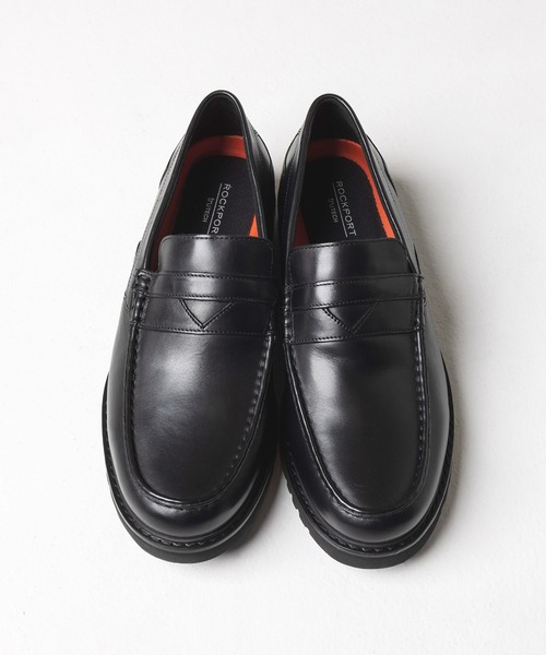 並行輸入品】Rockport メンズ Maverick ペニーローファー, ブラック 