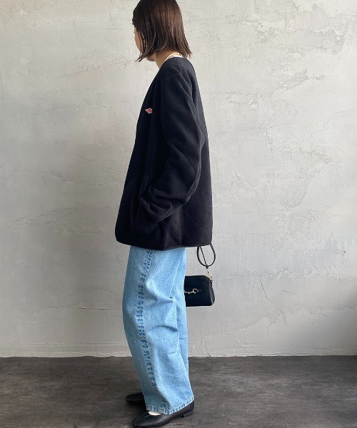 Danton（ダントン） ノーカラージャケット 40 ブラック レディース