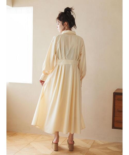 so4u（ソウフォーユー） ワンピース タックシャツワンピース