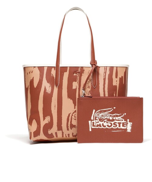 LACOSTE トートバッグ アンナシーズナル リバーシブルトート