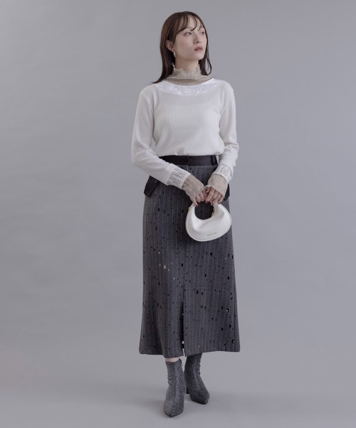 「Eimee Law」 長袖カットソー FREE ブラック レディース Eimee Law 「Eimee Law」 長袖カットソー FREE ブラック