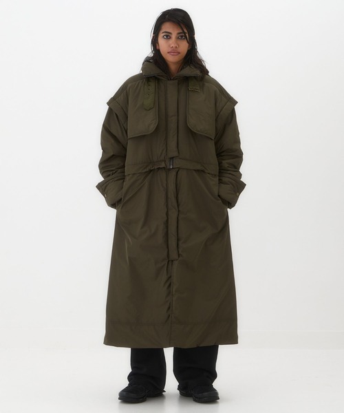 BEEDEN ミリタリージャケット モッズコート 2WAY BLOUSON LONG