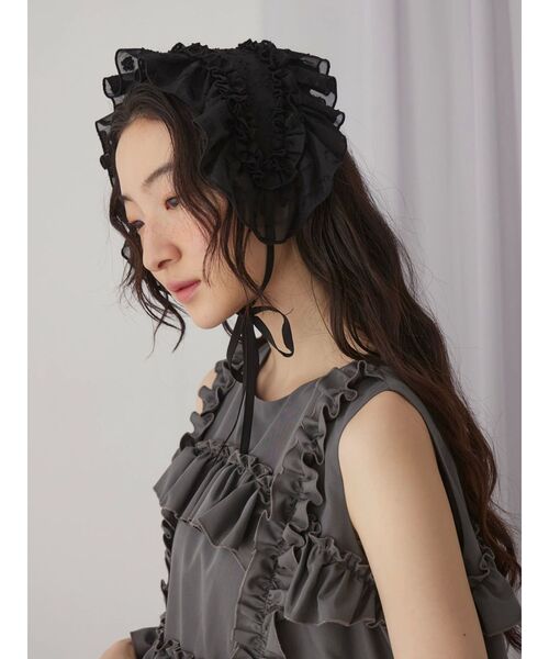 merry jenny レース ヘッドドレス merry jenny カチューシャ ribbon lace headdress / リボン