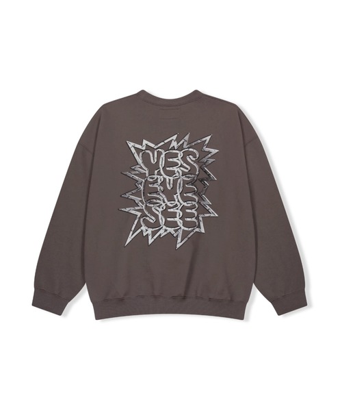 スウェット・トレーナー YESEYESEE CLogo LS Black YS250TTSLT01BLK 10_YESSteelLogoSweatshirt_BK_1