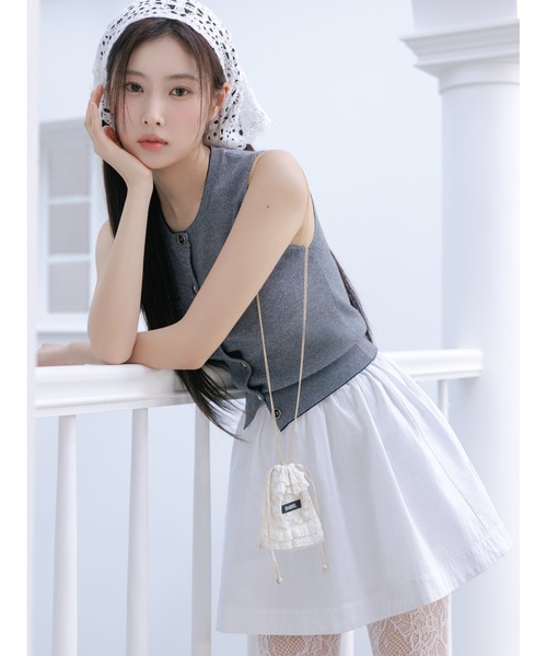 SNIDEL ニット セーター Sustainableニットジレプルオーバー