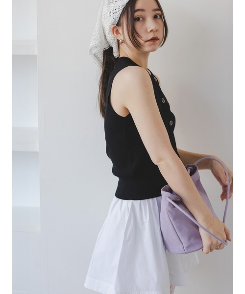 SNIDEL ニット セーター Sustainableニットジレプルオーバー