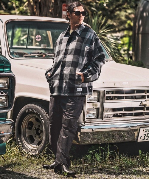 WONDER WALL MOTEL コート ジャケット mj10806- CHECK COACH JKT