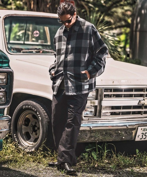 WONDER WALL MOTEL コート ジャケット mj10806- CHECK COACH JKT