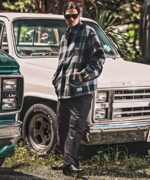 WONDER WALL MOTEL コート ジャケット mj10806- CHECK COACH JKT