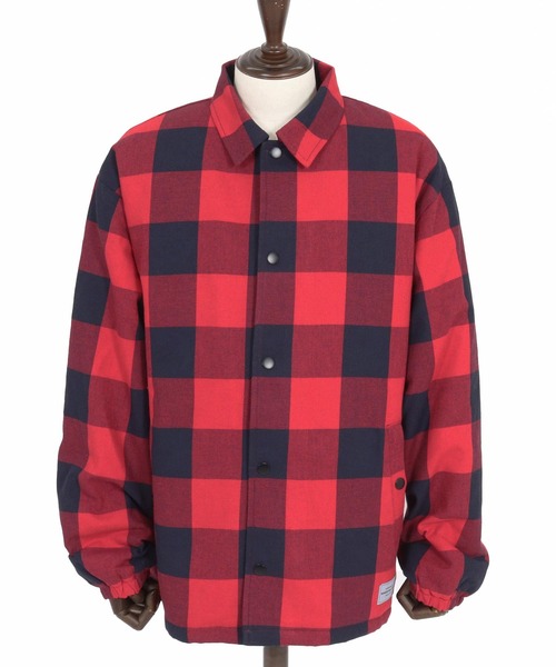 LATENCY チェックコーチジャケット　CHECK COATCH JACKET WONDER WALL MOTEL コート ジャケット mj10806- CHECK COACH JKT