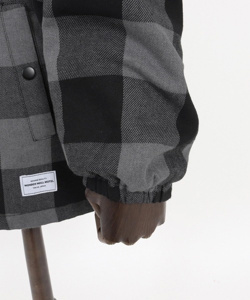 WONDER WALL MOTEL コート ジャケット mj10806- CHECK COACH JKT