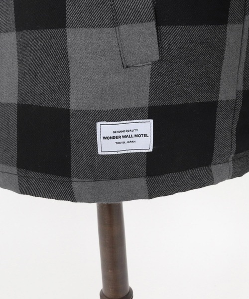 WONDER WALL MOTEL コート ジャケット mj10806- CHECK COACH JKT