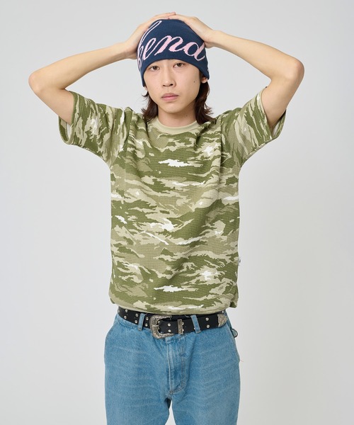 国内外の人気 ASSORT THERMAL L/S/ アソートサーマルトップス（T
