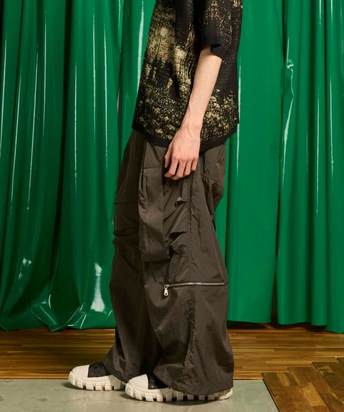 MAISON SPECIAL パンツ 「UNISEX」Parachute Wide Pants