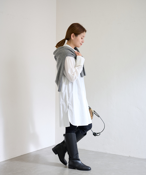 「JOURNAL STANDARD」 長袖ブラウス - ホワイト レディース JOURNAL STANDARD 「JOURNAL STANDARD」 長袖ブラウス