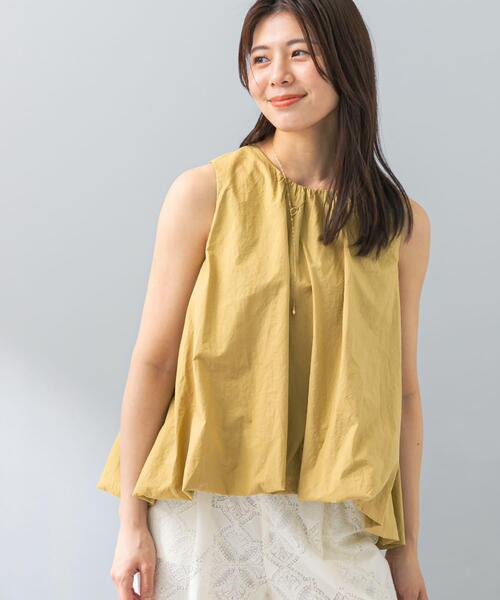 ROSSO ノースリーブレースブラウス ROSSO - ROSSO URBAN RESEARCH(ロッソ) バンドカラー レースブラウスの