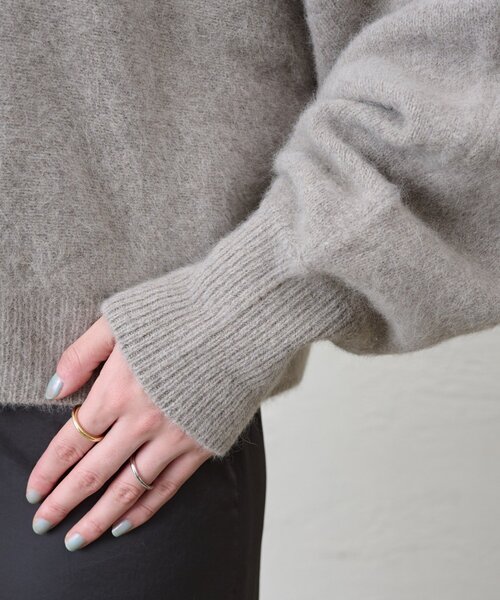 SHENERY（シーナリー） ニット セーター ファーウールオフショルニット