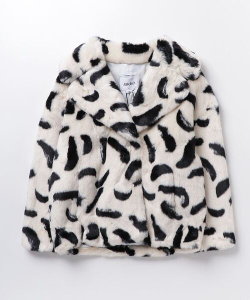 「jakke」 コート M ホワイト レディース_画像2