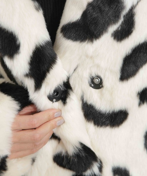 「jakke」 コート M ホワイト レディース_画像6