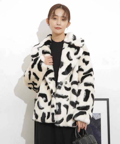 「jakke」 コート M ホワイト レディース_画像8