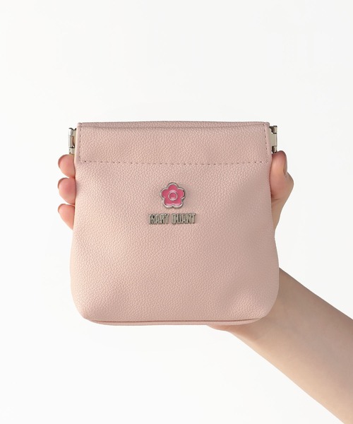 マリークワント　ジャガードデイジー　バニティポーチ　ピンク MARY QUANT ONLINE SHOP｜マリークヮントオンラインショップ