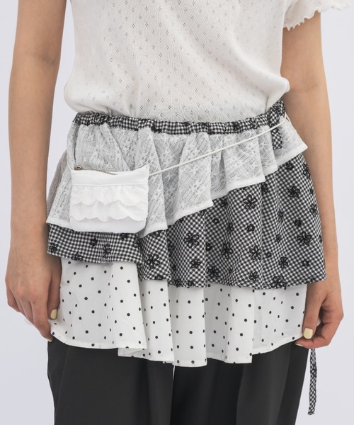 スカート many ways multi wrap skirt / マルチウェイ巻きスカート