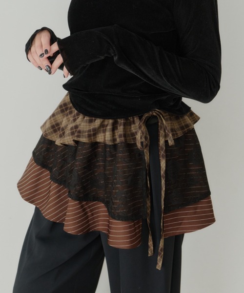 スカート many ways multi wrap skirt / マルチウェイ巻きスカート
