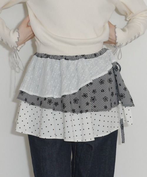 スカート many ways multi wrap skirt / マルチウェイ巻きスカート