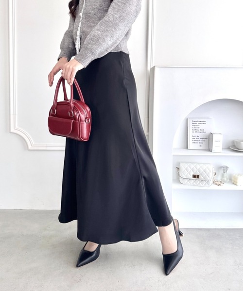 Loueme スカート サテンマーメイドスカート : ZOZOTOWN Yahoo!店