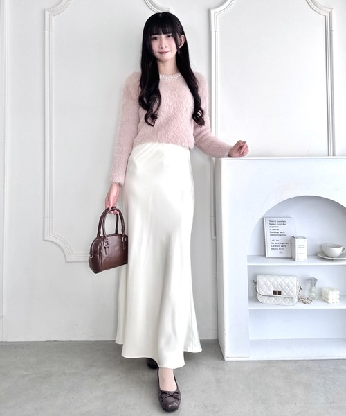 Loueme スカート サテンマーメイドスカート : ZOZOTOWN Yahoo!店