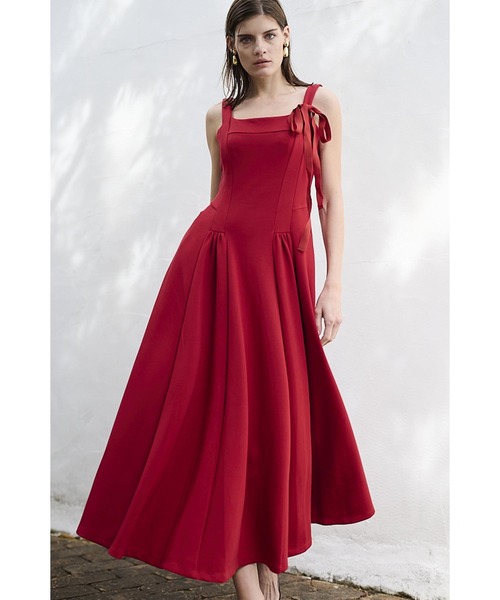 Estella.K ワンピース Jill Dress カッテイングミディドレス