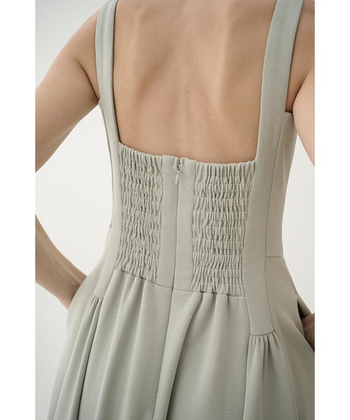 【美品】Estella Kドレス　ワンピース Estella.K ワンピース Jill Dress カッテイングミディドレス
