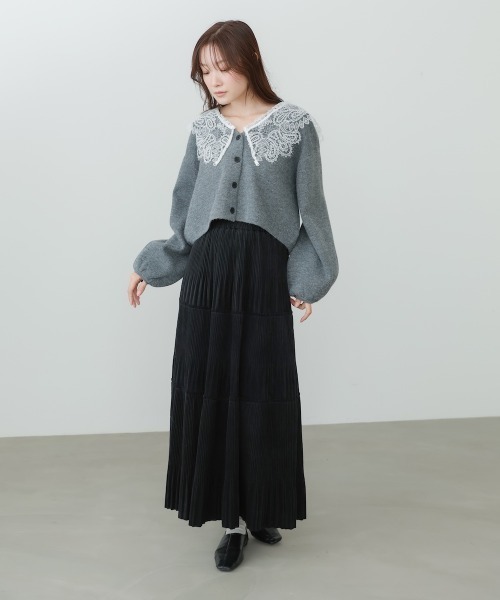 BAB（バブ） スカート ベロアプリーツスカート : ZOZOTOWN Yahoo!店