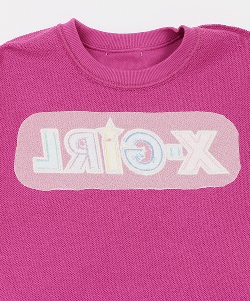 「X-girl Stages」 「KIDS」長袖ワンピース 100cm ブラック キッズ_画像5
