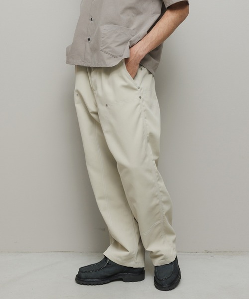 bal（バル） ワイドパンツ パンツ FAUX STITCH CARPENTER PANT メンズ
