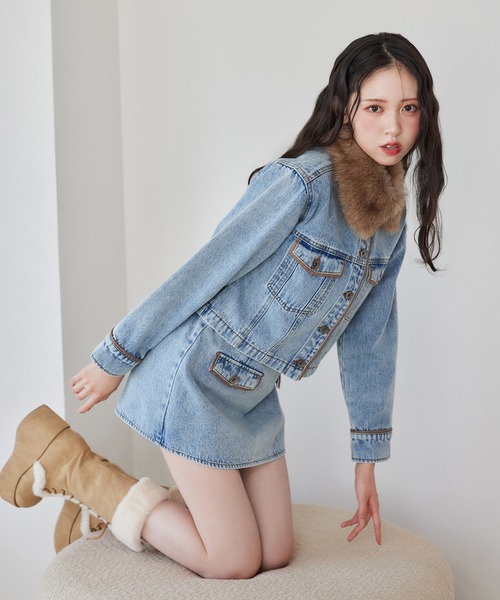 【美品】Burberry デニムジャケット バーバリー サイズ38 2120700223795_1.jpg