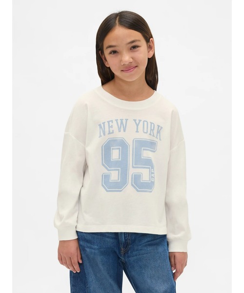 GAP（ギャップ） tシャツ オーバーサイズ グラフィックTシャツ (キッズ